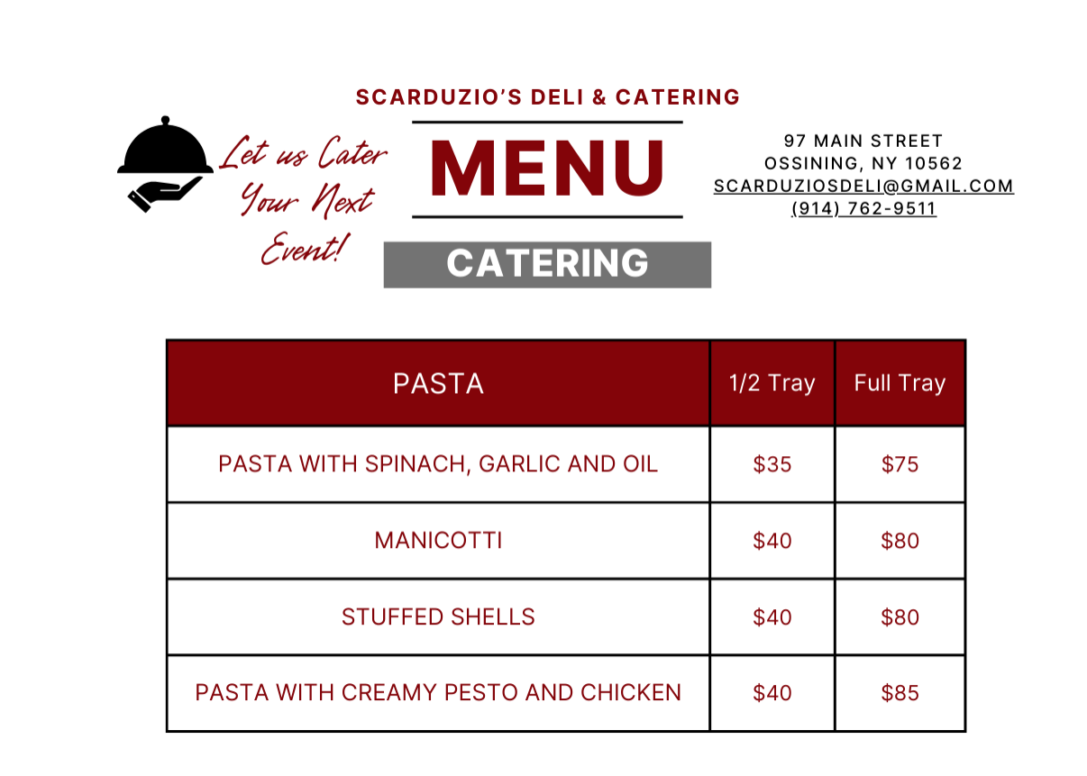 Scarduzio Catering Pasta Dishes (2)